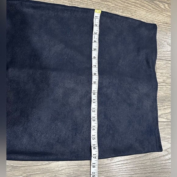 ✨ Dark Teal Moleskin Stretch Straight Skirt – Size 40 (New Without Tags) ✨ - Picture 4 of 11